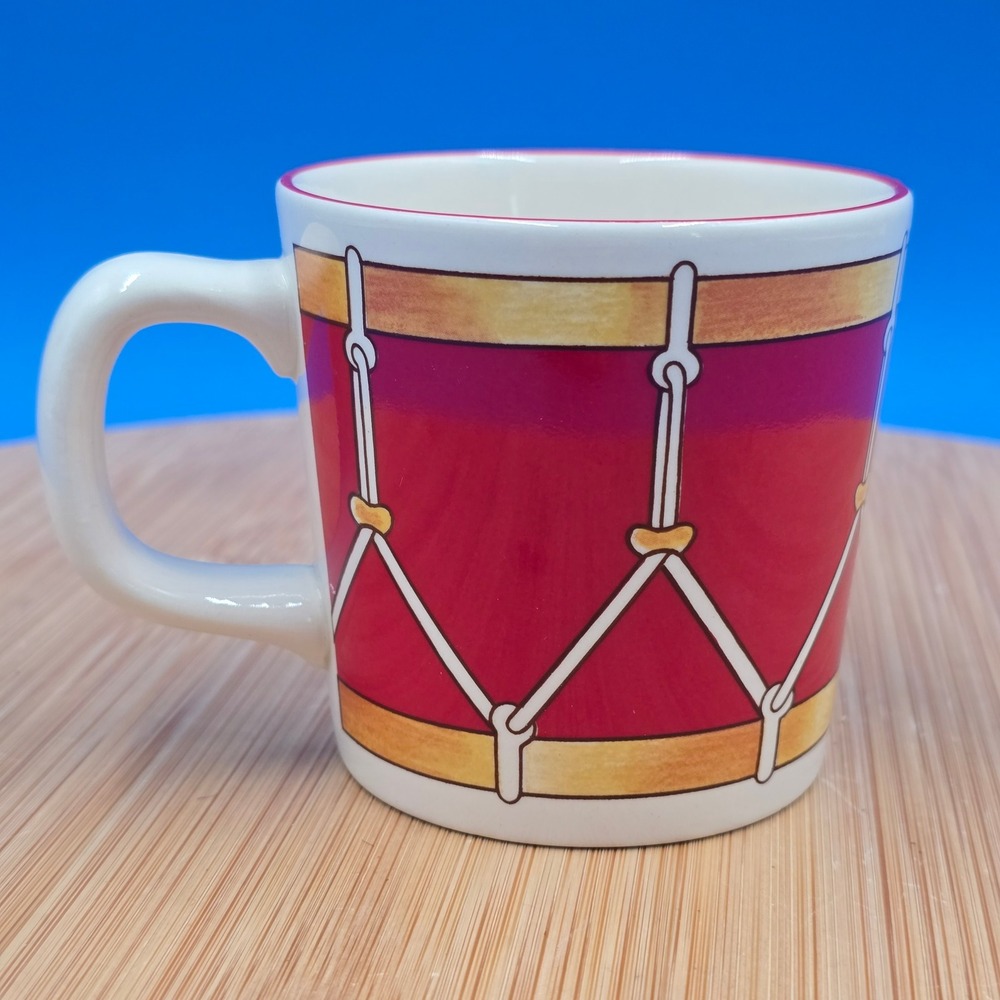 Tiffany & Co Tiffany Toys Mason's Ironstone Drum Mug Red White Made in‎ England